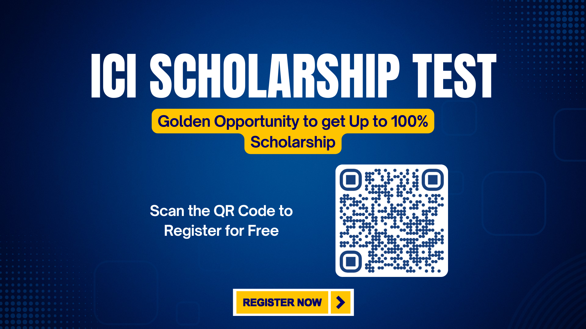 ici Scholarship Test